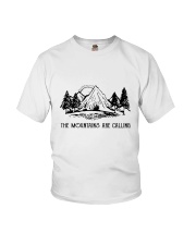 The Mountains Are Calling Youth T-Shirt thumbnail
