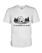 The Mountains Are Calling V-Neck T-Shirt thumbnail