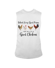 A Great Person Has Great Chickens Sleeveless Tee thumbnail