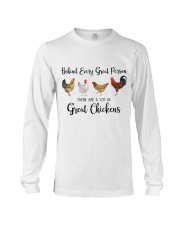A Great Person Has Great Chickens Long Sleeve Tee thumbnail