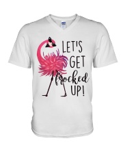 Lets Get Frocked Up V-Neck T-Shirt thumbnail