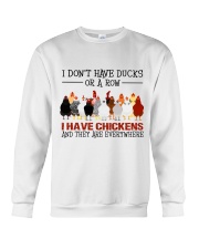I Have Chicken Crewneck Sweatshirt thumbnail