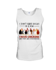 I Have Chicken Unisex Tank thumbnail