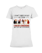 I Have Chicken Premium Fit Ladies Tee thumbnail