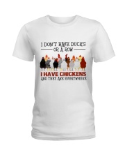 I Have Chicken Ladies T-Shirt thumbnail