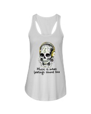 Music Is What Feelings Sound Like Ladies Flowy Tank thumbnail