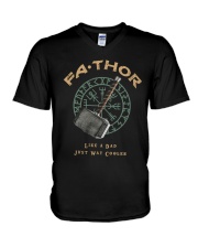 Fathor Like A Dad V-Neck T-Shirt thumbnail
