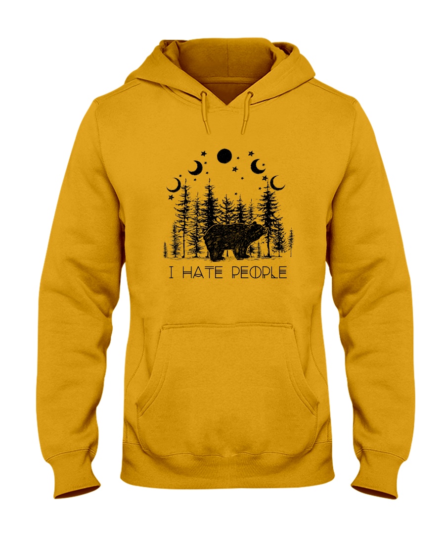 I Hate People Hooded Sweatshirt