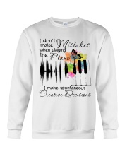 Playing The Piano Crewneck Sweatshirt thumbnail
