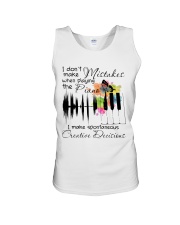 Playing The Piano Unisex Tank thumbnail
