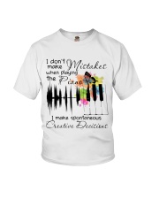 Playing The Piano Youth T-Shirt thumbnail