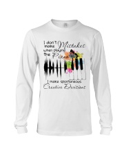 Playing The Piano Long Sleeve Tee thumbnail