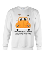 On A Dark Desert Highway Crewneck Sweatshirt thumbnail