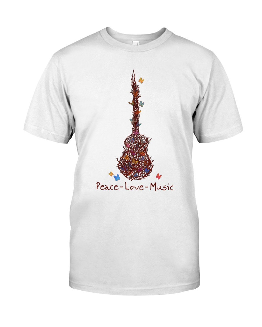 Peace Love Music Classic T-Shirt