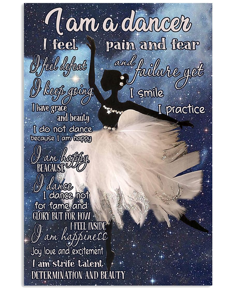 I Am A Dancer 11x17 Poster