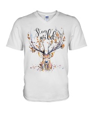 Stay Wild V-Neck T-Shirt thumbnail