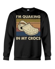 I'm Quaking In My Crocs Crewneck Sweatshirt thumbnail