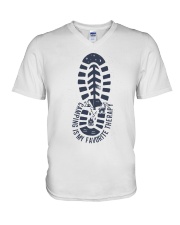 Camping Is My Favorite Therapy V-Neck T-Shirt thumbnail
