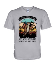 We Will Get There V-Neck T-Shirt thumbnail