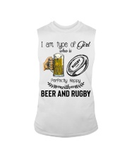 Beer And Rugby Sleeveless Tee thumbnail
