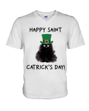 Happy Saint Catrick's Day V-Neck T-Shirt thumbnail