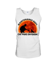 Cat Puke Division Unisex Tank thumbnail