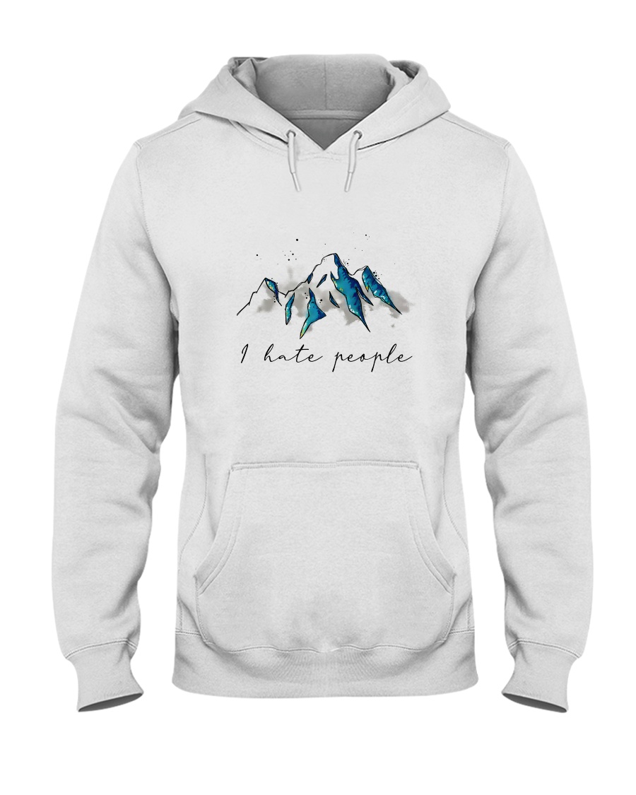 I Hate People Hooded Sweatshirt