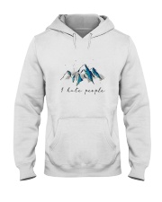 I Hate People Hooded Sweatshirt front