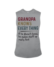 Grandpa Knows Every Thing Sleeveless Tee thumbnail