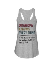 Grandpa Knows Every Thing Ladies Flowy Tank thumbnail