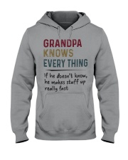 Grandpa Knows Every Thing Hooded Sweatshirt thumbnail