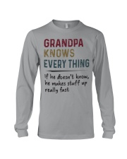 Grandpa Knows Every Thing Long Sleeve Tee thumbnail