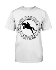 Who Can Ride A Horse Premium Fit Mens Tee thumbnail
