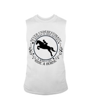 Who Can Ride A Horse Sleeveless Tee thumbnail