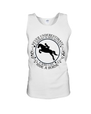 Who Can Ride A Horse Unisex Tank thumbnail