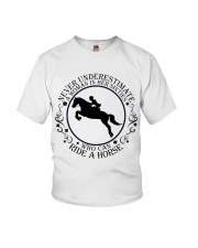 Who Can Ride A Horse Youth T-Shirt thumbnail