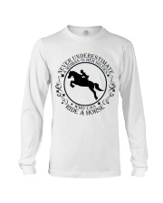 Who Can Ride A Horse Long Sleeve Tee thumbnail