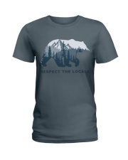 Respect The Locals Ladies T-Shirt thumbnail