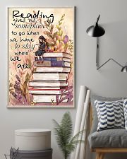 Reading Gives Us Someplace 11x17 Poster lifestyle-poster-1
