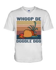 Whoop De Doodle Doo V-Neck T-Shirt thumbnail