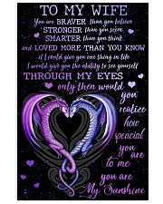 To My Wife 11x17 Poster front