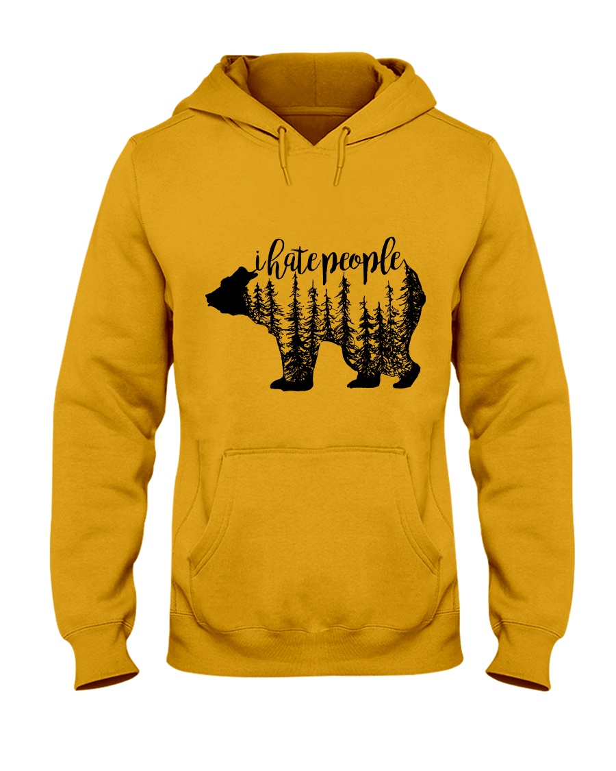 I Hate People Hooded Sweatshirt