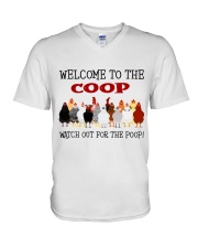 Welcome To The Coop V-Neck T-Shirt thumbnail