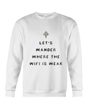 Lets Wander Crewneck Sweatshirt thumbnail