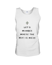 Lets Wander Unisex Tank thumbnail