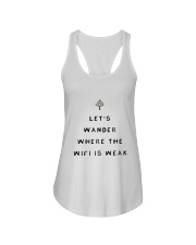 Lets Wander Ladies Flowy Tank thumbnail