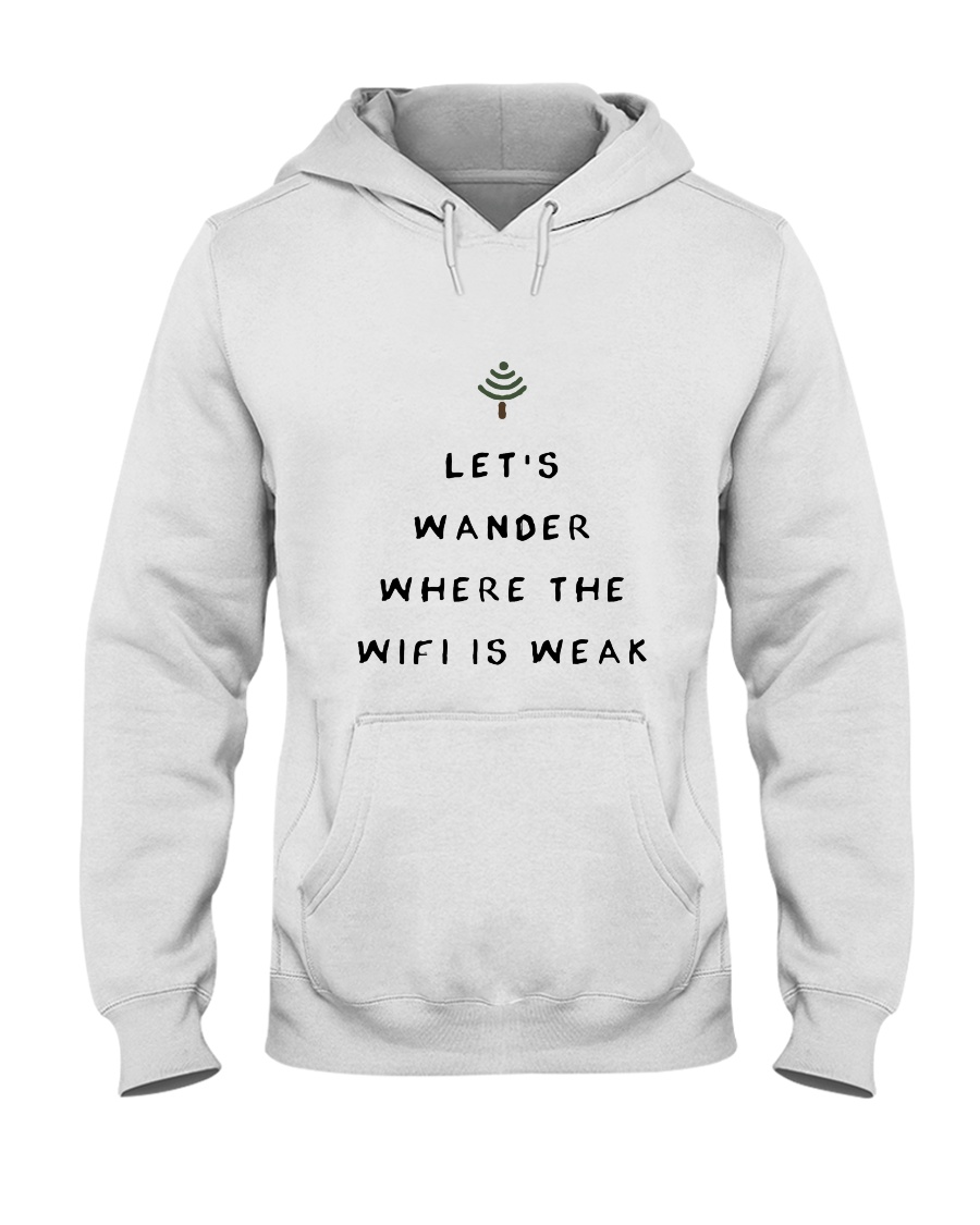Lets Wander Hooded Sweatshirt