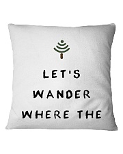Lets Wander Square Pillowcase thumbnail