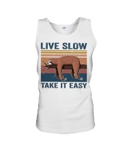 Live Slow Take It Easy Unisex Tank thumbnail