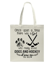 Dogs And Hockey Tote Bag thumbnail